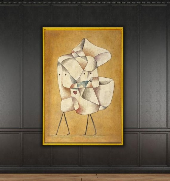 Paul Klee Siblings Canvas Wall Art Poster Print,paul Klee Brother