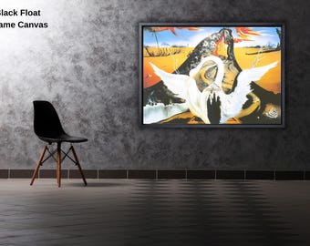 サルバドール・ダリ「バレエの白鳥」ヴィンテージポスターアート