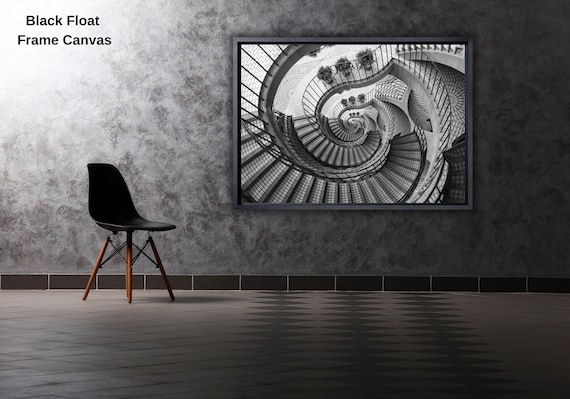 エッシャーの階段の錯視のポスター/キャンバスの壁アート、エッシャー