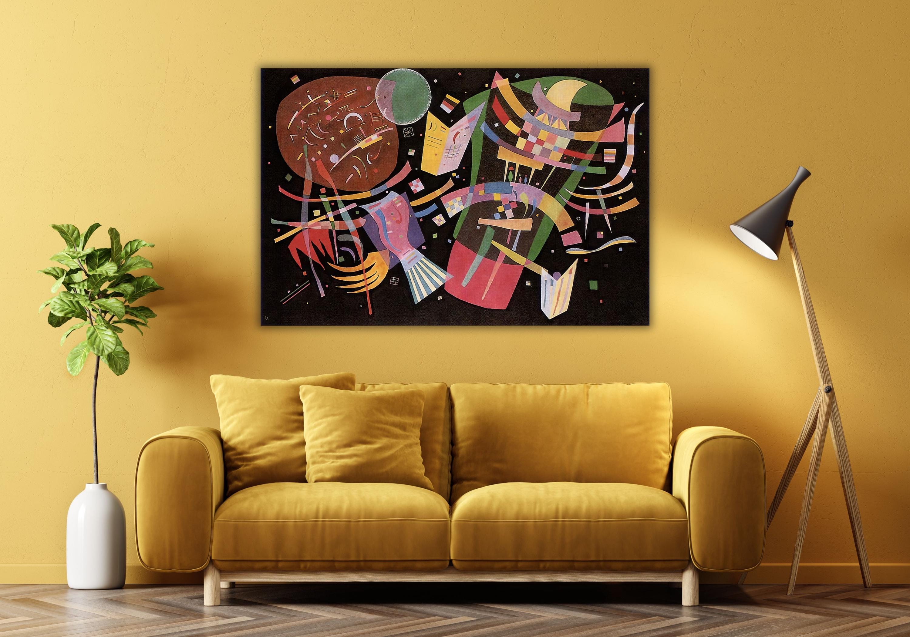 Wassily Kandinsky Composition X 1939 Canvas Poster Art