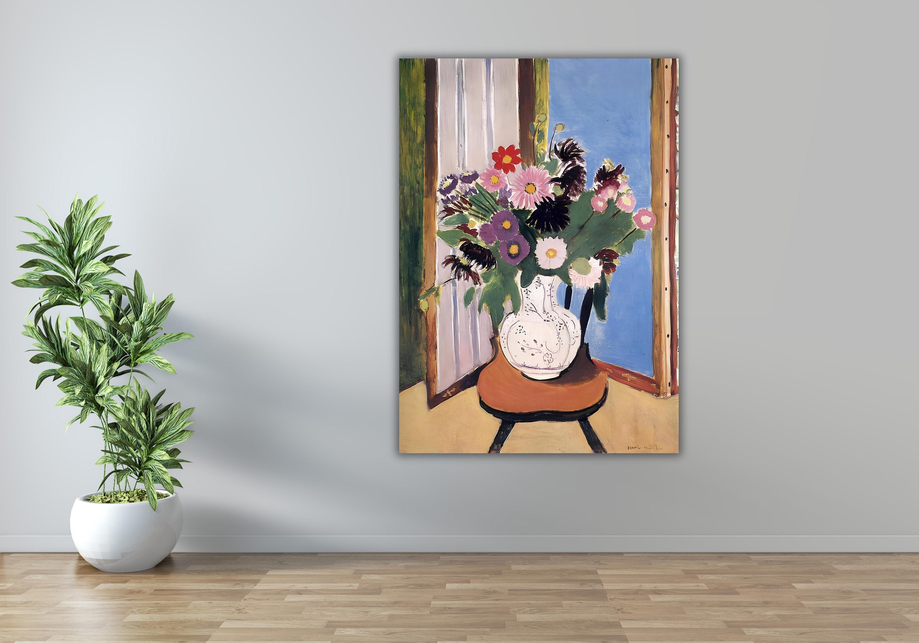 Matisse Roses Henri Matisse Roses Flowers Design Print,henri Matisse Interior Design ...