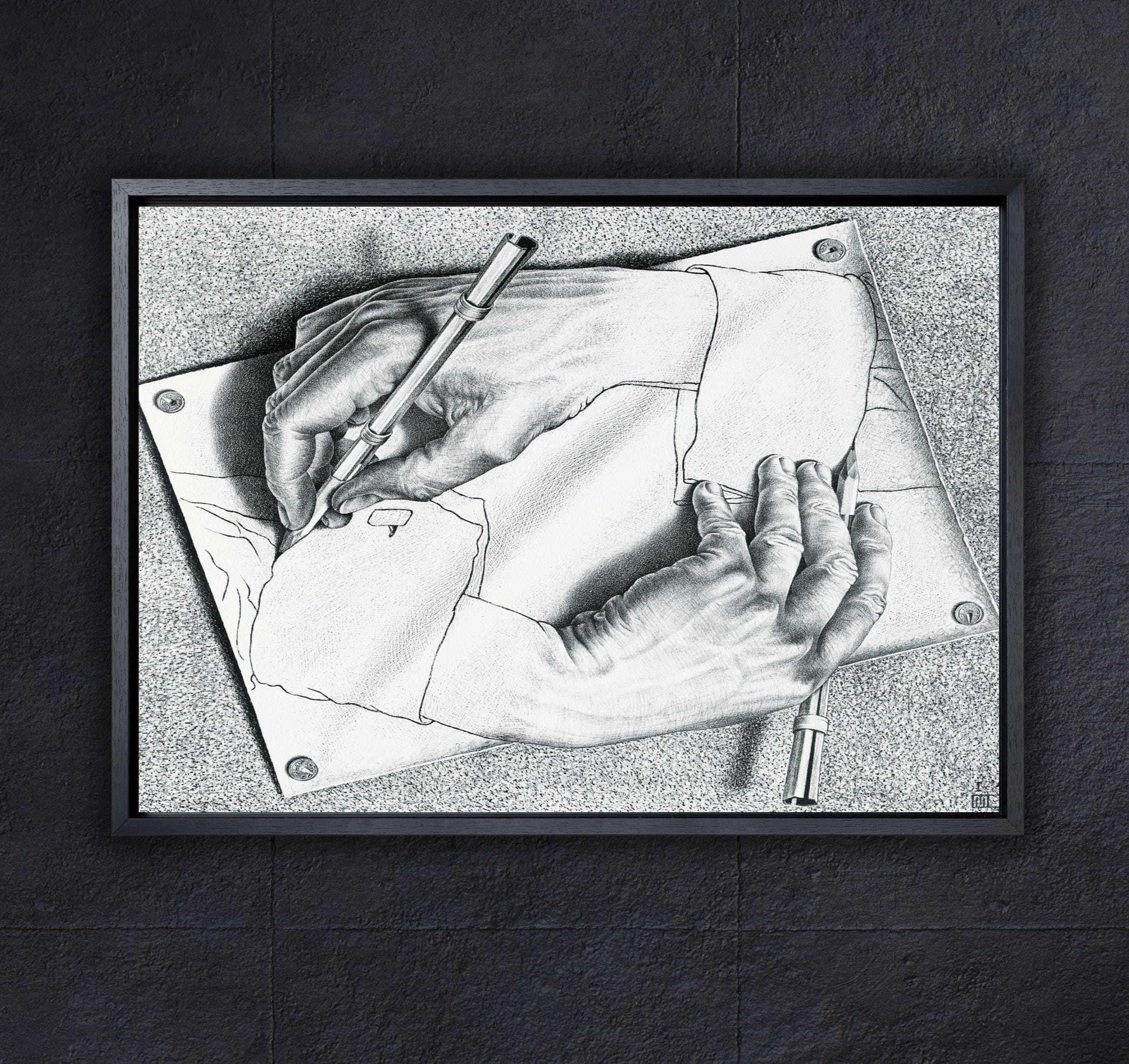 Escher drawing hands - Etsy 日本 Escher drawing hands - Etsy 日本