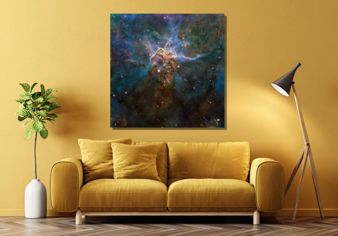 Carina Nebula Canvas Wall Art Print,nasa Poster Print,carina Nebula ...