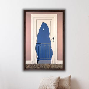 René Magritte L'acte de foi Art Poster Canvas Wall Art Decor, René Magritte L'acte de foi Art Reprodução de arte impressa, Modern Wall Art Decor