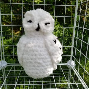 Amigurumi Snowy Owl PDF Pattern, crochet pattern