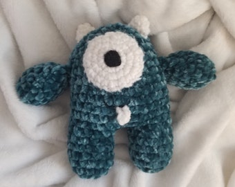 Plush monster crochet toy, amigurumi plushies