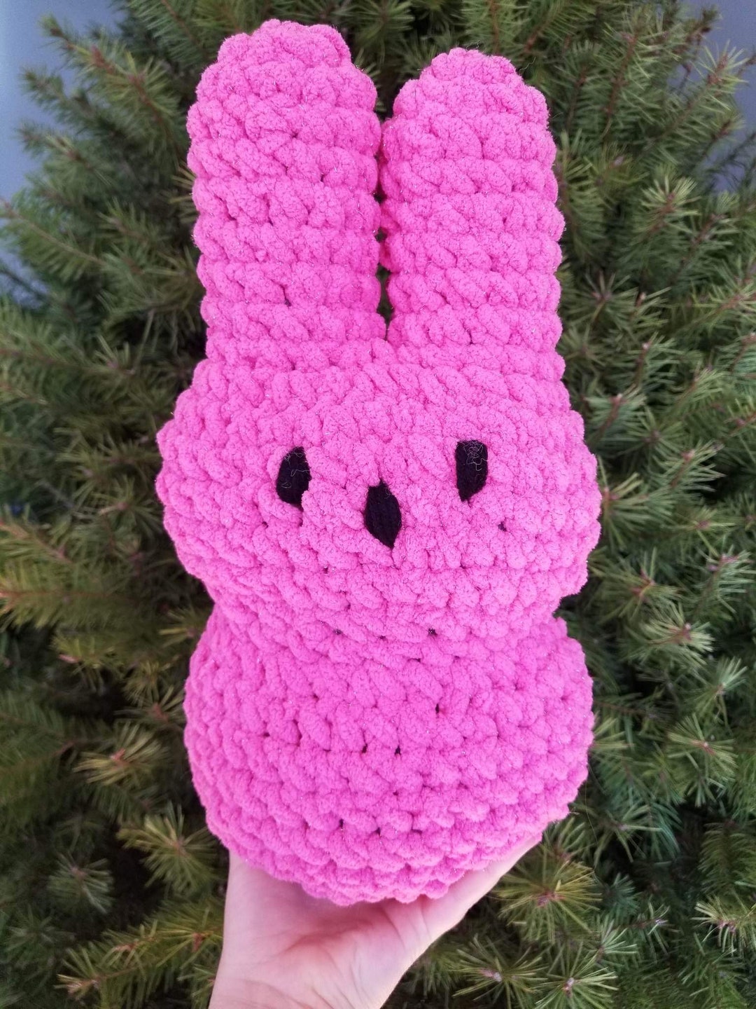 Marshmallow Bunny Crochet Amigurumi Pattern Pdf, Easter Bunny, Crochet