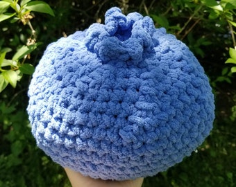 Blueberry Throw Pillow Crochet Pattern PDF download