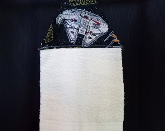 Hängendes Handtuch mit Star Wars Motiv