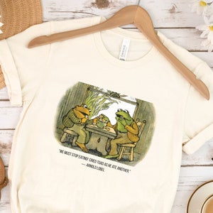 Frog and Toad Print, Frog Toad Tshirt, Frog and Toad Shirt, Frog and Toad Tshirt, Toad and Frog Quotes, Gift for Booklovers, Christmas Gifts