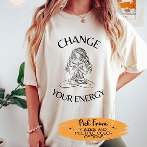 Meditation Shirt, Yoga Teacher Gift, Namaste T-Shirt, Inspirational Tshirt, Gift for Women, Motivational Shirt, Positive Tee, Gift for Her