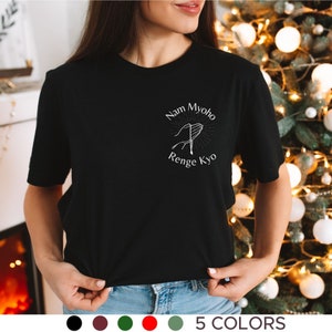 Nam Myoho Renge Kyo Sweatshirt, Buddhism Mandala Shirt, Family Matching Shirts, Butsudan, Gohonzon, Nichiren Buddhism, Soka Gakkai Gift, SGI