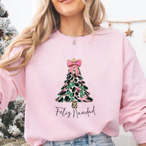 Feliz Navidad Sweatshirt, Spanish Christmas Sweatshirts, Navidad Sweater, Spanish Christmas Sweaters, Mexican Christmas, Mexican Sweatshirt
