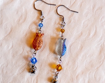 Ponyo Ohrringe: Ghibli-inspirierte Fisch Ohrringe