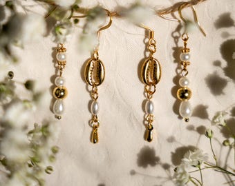 Siren's Song Ohrring Stapel: Mermaidcore Schmuck - Doppel Piercing Set