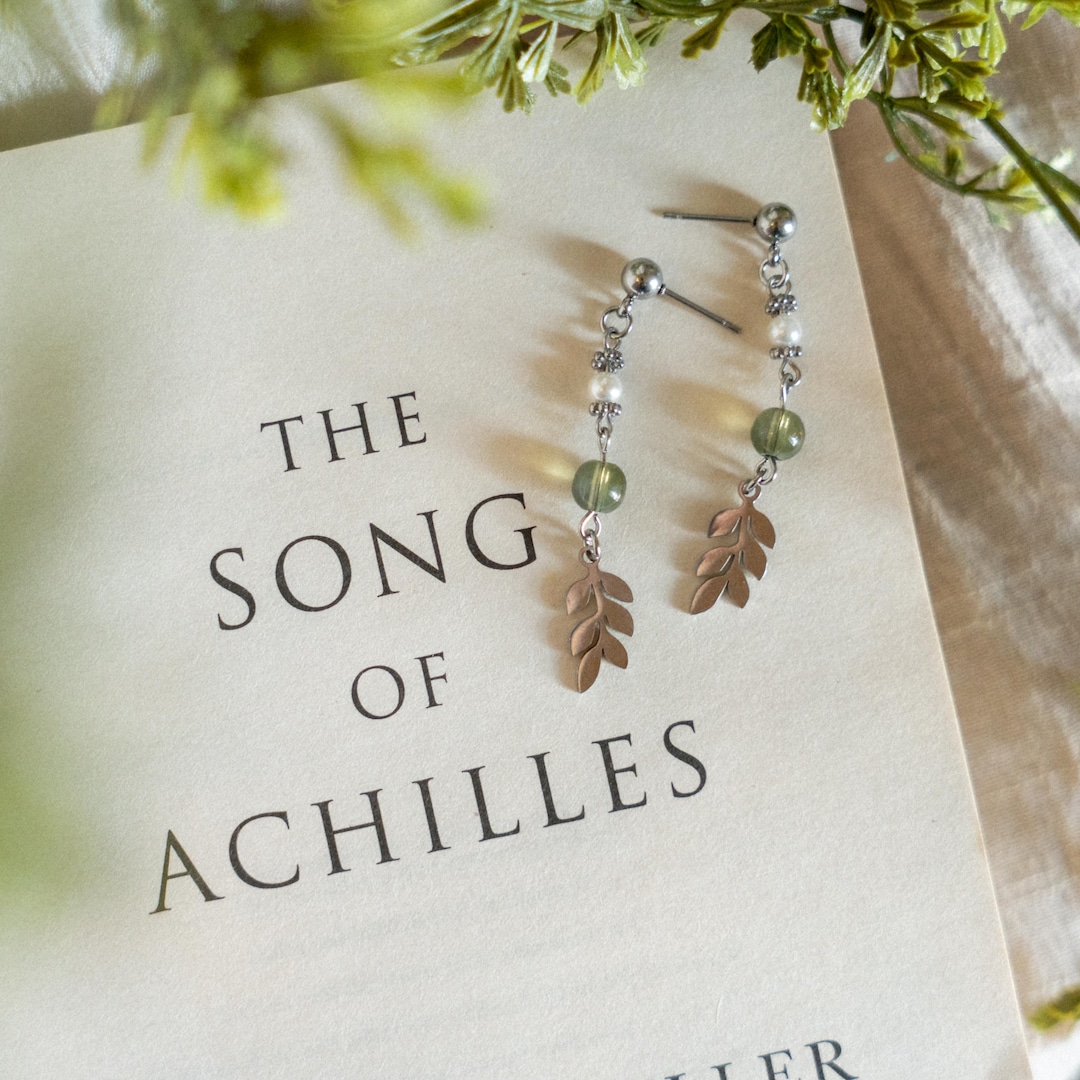 As the Poets Say Earrings: the Song of Achilles Greek Mythology