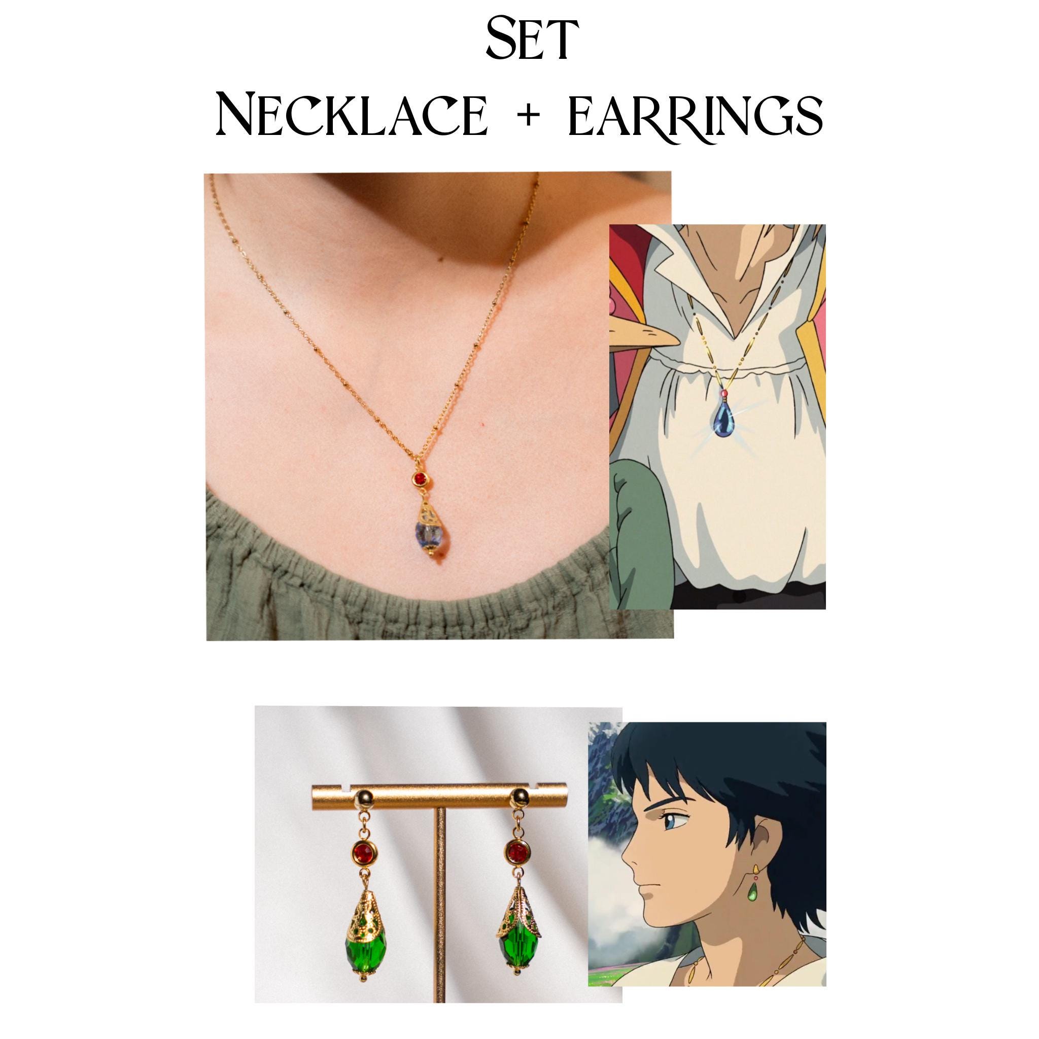 ペンドラゴンネックレス：ハウルの動く城のジュエリー - Etsy 日本