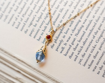 Pendragon Necklace, Howls Moving Castle Necklace, Anime Jewelry, Cosplay Jewelry, Dangle Charm Pendant, Jewelry Set