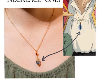 ペンドラゴンネックレス：ハウルの動く城のジュエリー - Etsy 日本