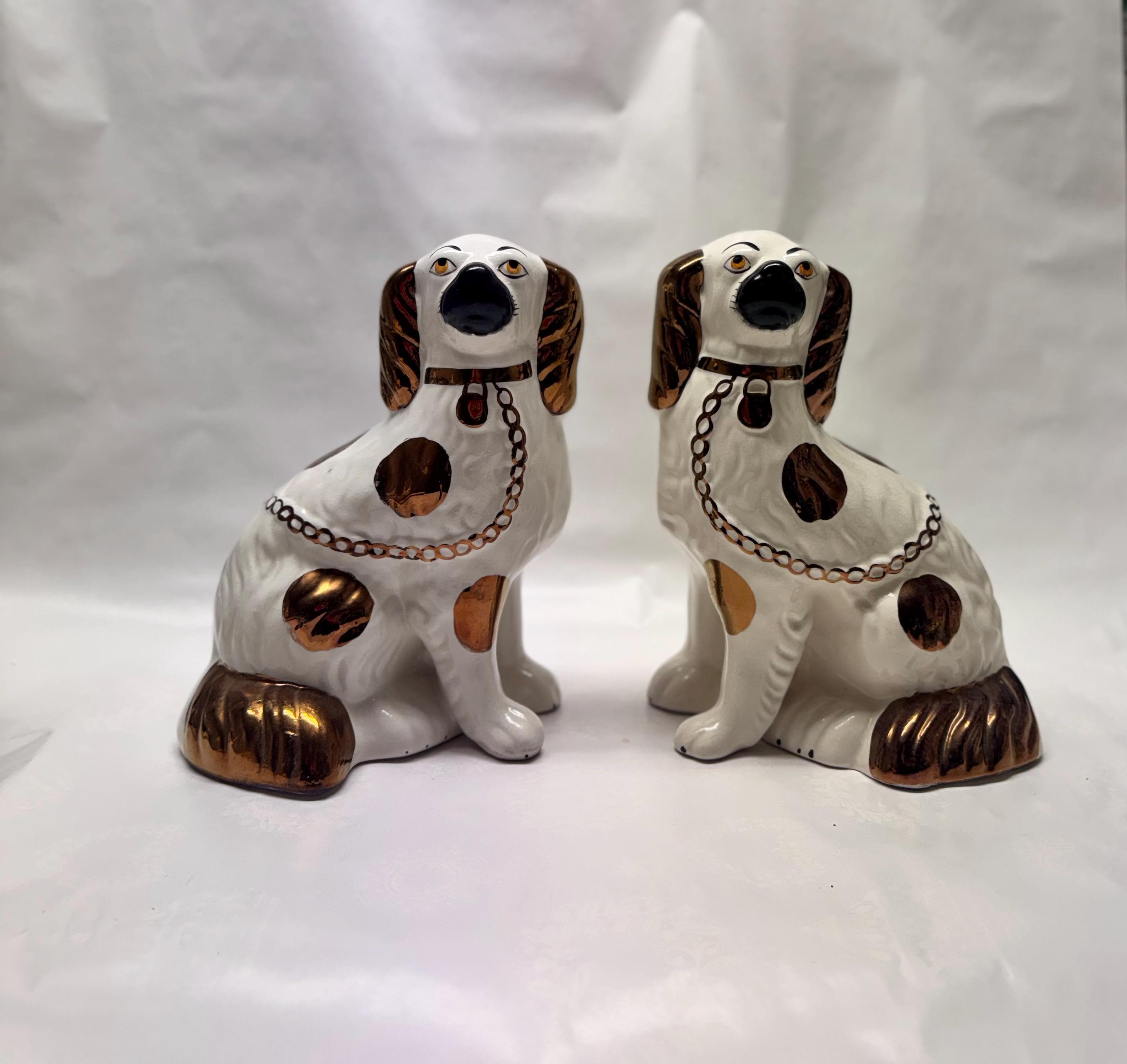 Staffordshire porcelain dogs - Etsy 日本