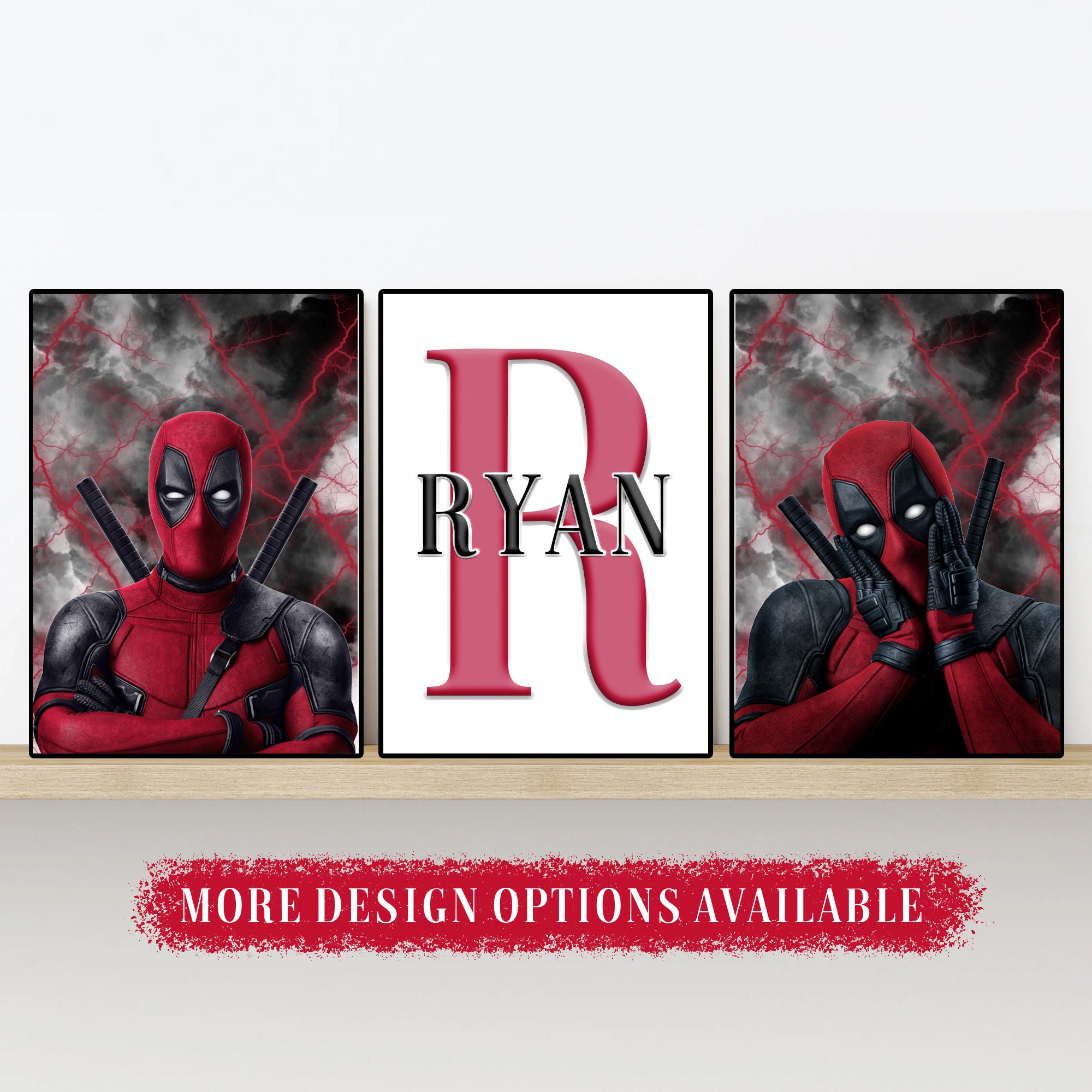 Deadpool 3 • A4 & A3 Poster • Birthday Present • Stocking Filler