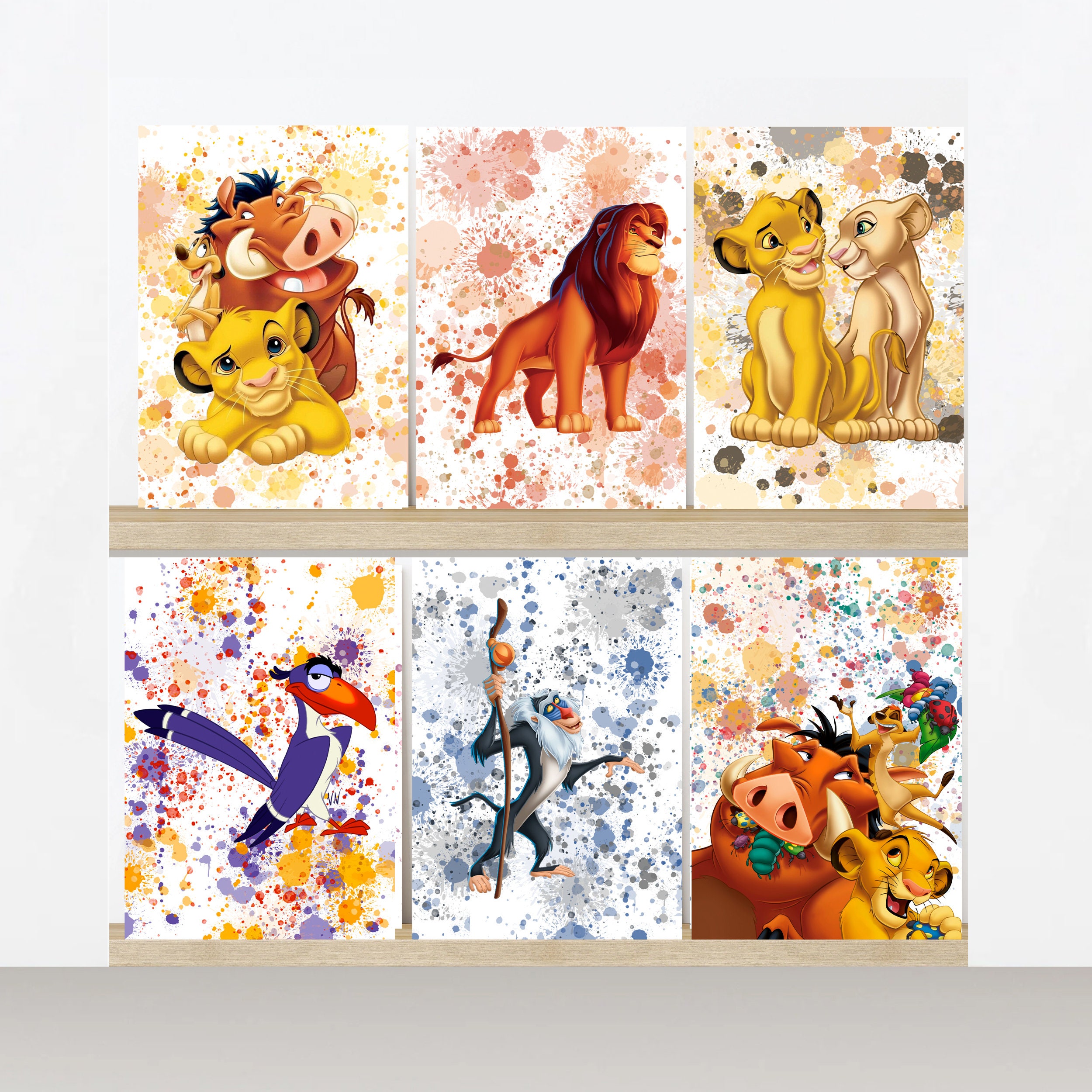 Stickers fenêtre Le roi lion réf 11159 - Stickers Muraux Enfant