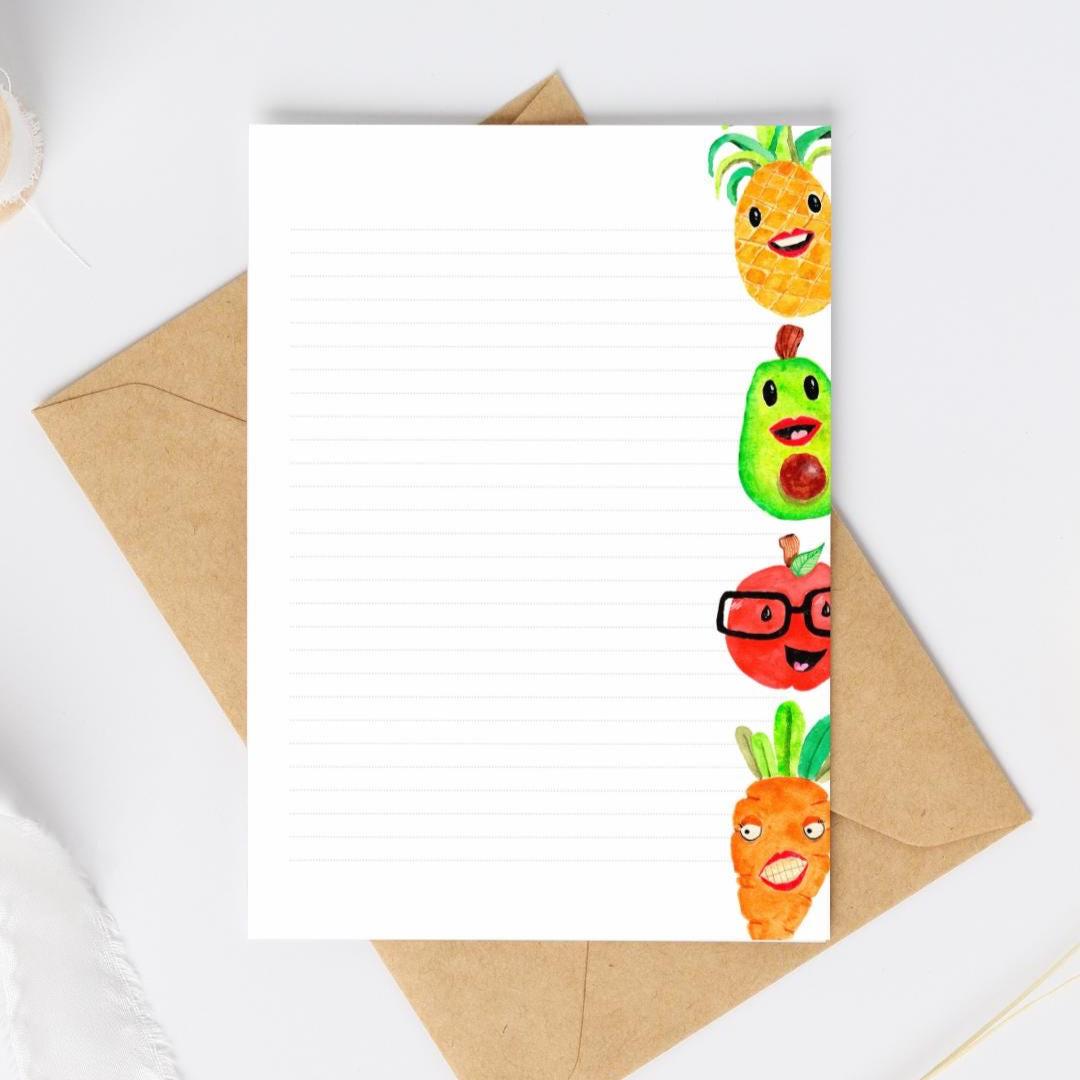 Printable stationery, recipes, recipe stationery, printable sheet, watercolor stationery, stationery, printable stationery