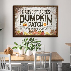 FALL Vintage Sign | Fall Wall Art | Digital Download | Rustic Fall | Farmhouse Fall Art | Pumpkin Wall Art | Autumn Decor | Pumpkin Patch
