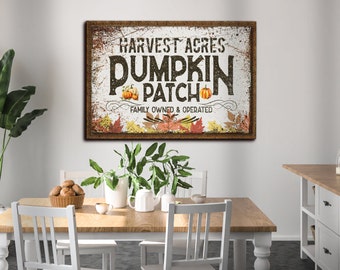FALL Vintage Sign | Fall Wall Art | Digital Download | Rustic Fall | Farmhouse Fall Art | Pumpkin Wall Art | Autumn Decor | Pumpkin Patch