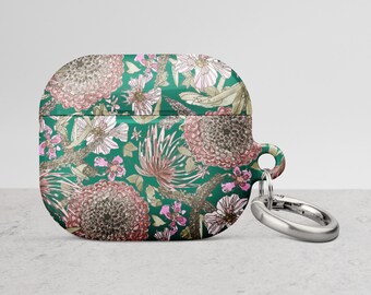 Floral Case for AirPods®, AirPods® Gen3, AirPods® 3rd Generation case, AirPods® case, AirPods® Pro case, Floral AirPods® case, Gifts for her