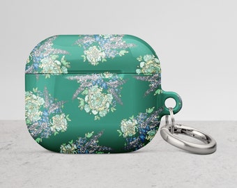 Floral Case for AirPods®, AirPods® Gen3, AirPods® 3rd Generation case, AirPods® case, AirPods® Pro case, Floral AirPods® case, Gifts for her