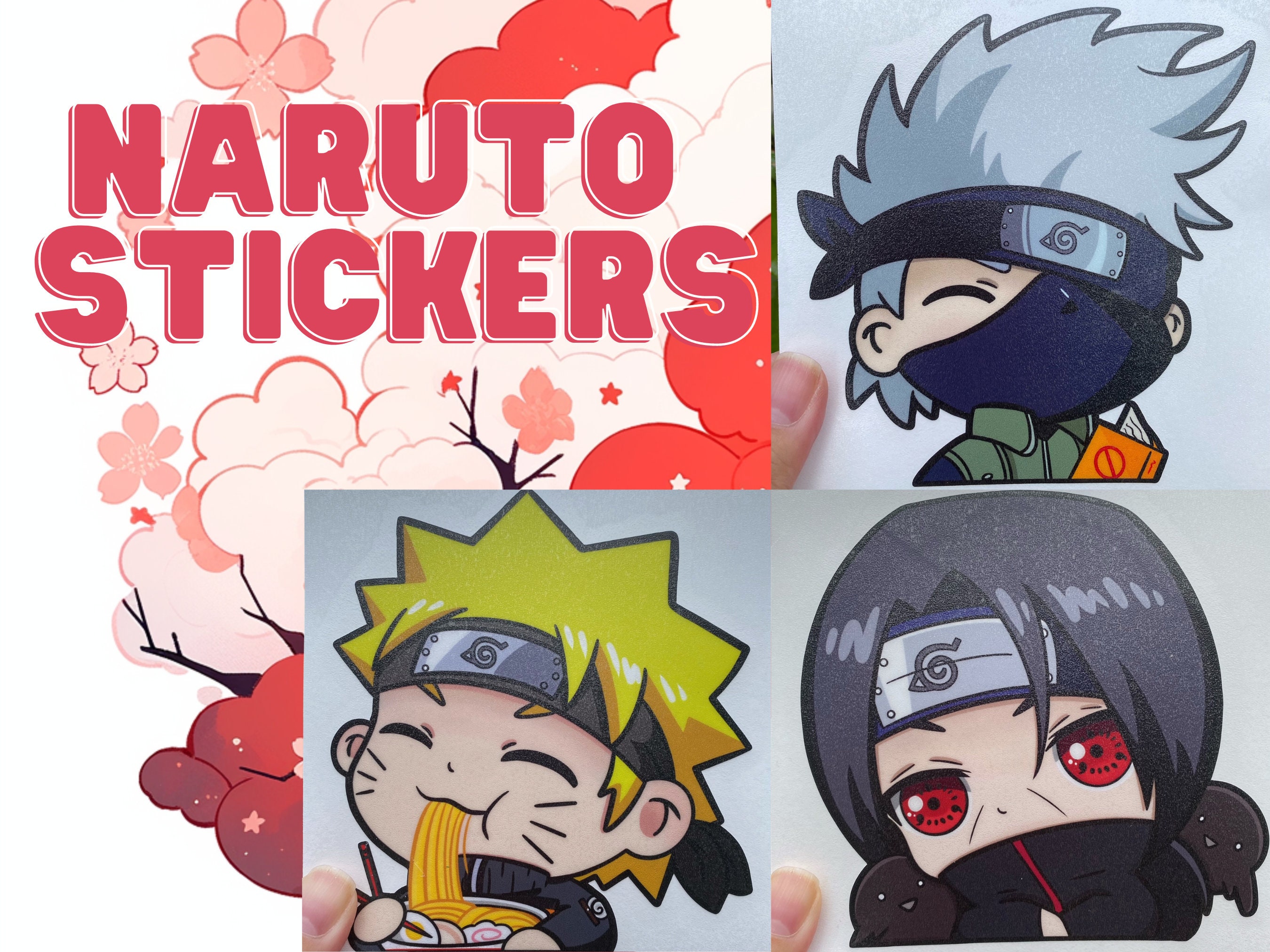 Naruto Uzumaki  Naruto - Sticker (Matte Mirror Vinyl) – Kineda