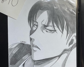 attack ackerman on levi titan drawing