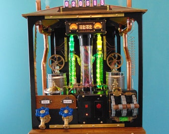 Illudium QM-36 Alcohol Modulator, Art, Antique, Steampunk, Dr Frankenstein, man cave, Bar, Drink Dispenser