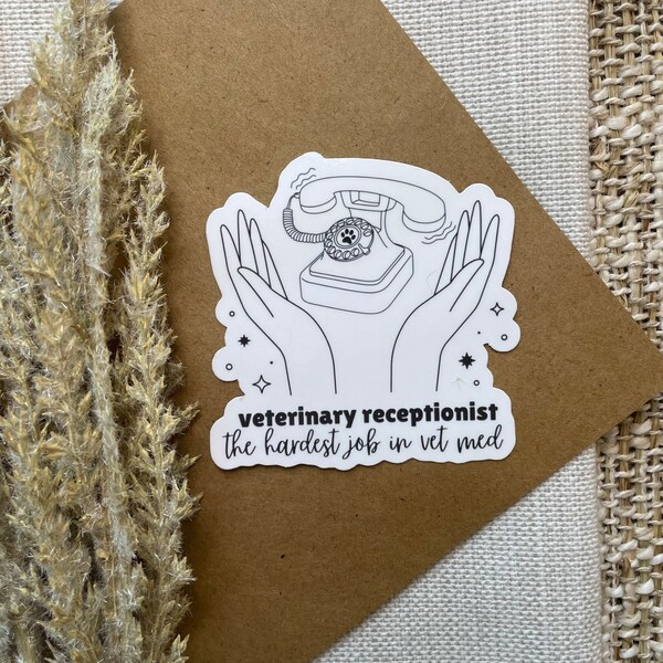 Vet Receptionist Gift Etsy