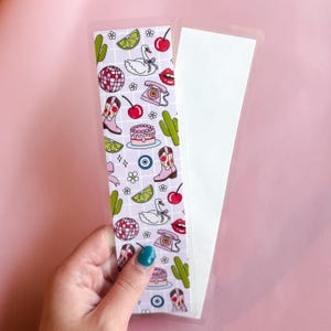 Pretty Doodles and Things Laminated Bookmark | Booktok | Cute Trendy Bookmark | Girly Bookmark | Bookish Gifts | Book Filler Gift | Books