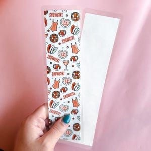 Showgirl Laminated Bookmark | Booktok | Cute Trendy Bookmark | Girly Bookmark | Bookish Gifts | Book Filler Gift | Bookish Gifts | Bookmark