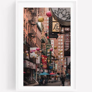Pell Street NYC Chinatown - Fine Art Photography, Chinatown Print, Manhattan Wall Art, NYC Print, Street Photography, Chinatown Poster