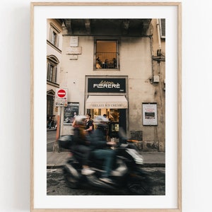Florence Photography Print, Firenze, Italy Prints, Motorcycle, Italian Wall Art, Italy Framed Wall Art, Europe Travels, Fine Art Photography