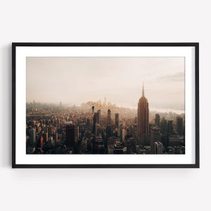 New York City Print NYC Fineart Large Wallart Manhattan Skyline Skyscraper Print NYC Print Travel Photography Empire State Building Art