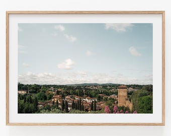 Boboli Gardens Florence Photography, Large Italy Country Side Print, Italian Garden Artwork, Italy Print Wall Art, Framed and Unframed