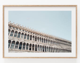 Italy Photography Wall Art: Venice Print, Procuratie Vecchie, Architecture Home Decor