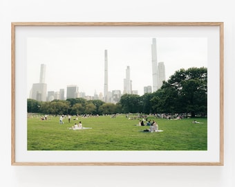 Central Park Photography Wall Art: New York City Print, Urban Park Landscape Decor