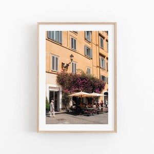 Italy Photography Wall Art, Set of 3, Floral Rome & Venice Photo Prints image 5