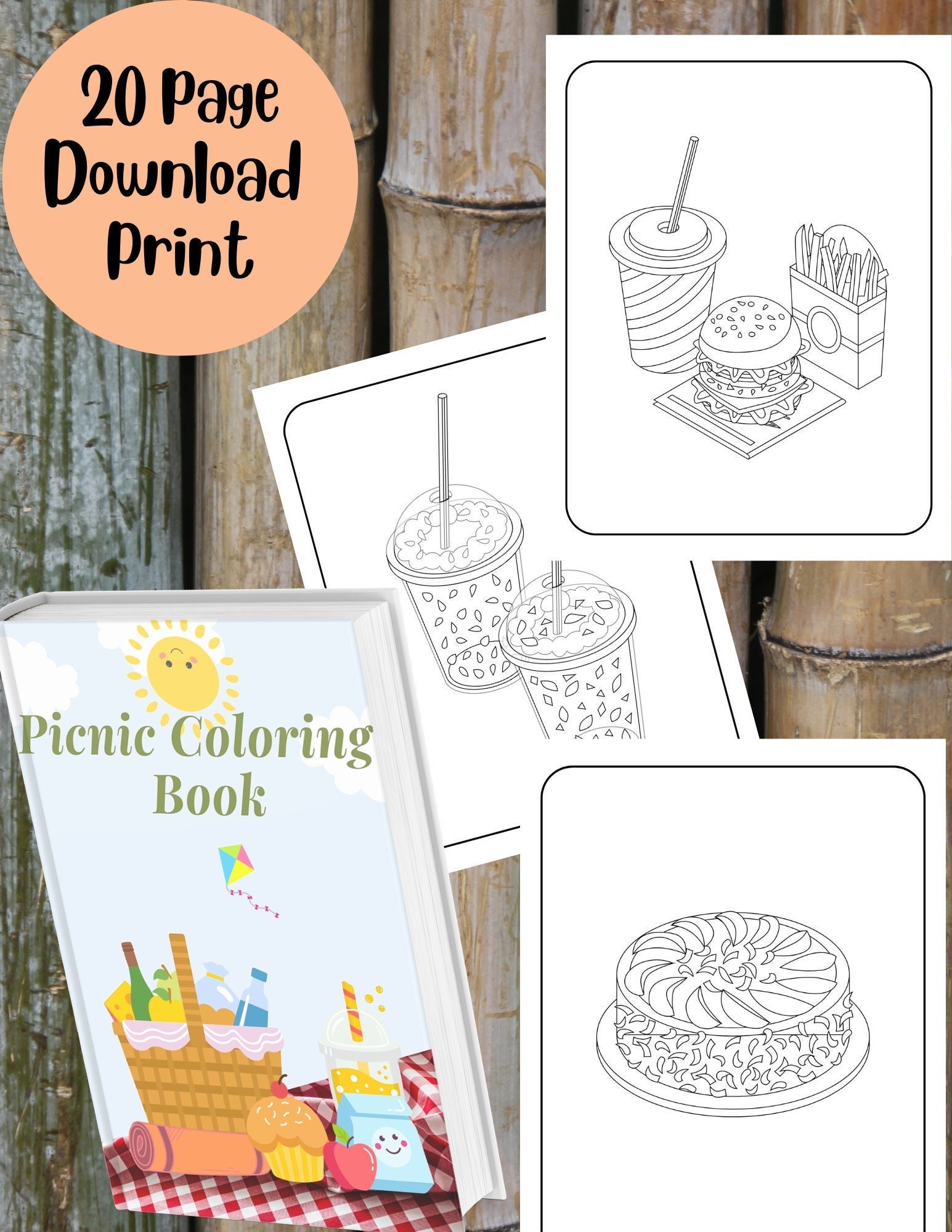 Picnic Food Printables