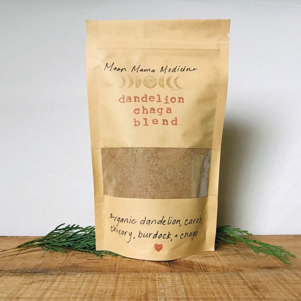 Dandelion + Chaga - Herbal Coffee Alternative