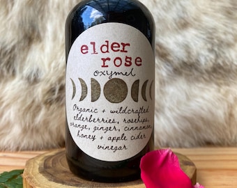 Elderberry Syrup Oxymel