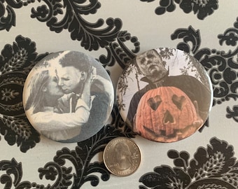 Paquete de botones de película de Halloween