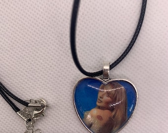 Sabrina Carpenter Heart Shaped Pendant Necklace