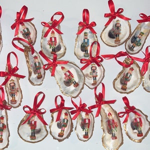Nutcracker Oyster Ornaments